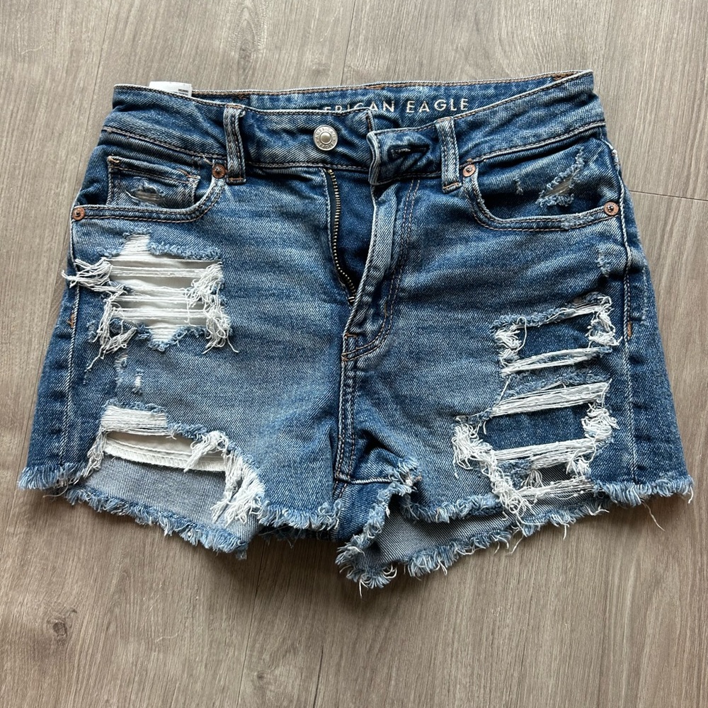 American Eagle Denim Shorts- Stretchy
